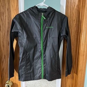 Columbia Dark Grey Windbreaker